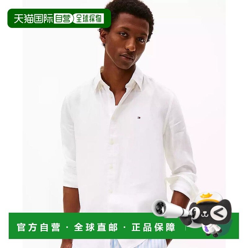 1h可退 【美国直邮】tommy hilfiger 男士 衬衫