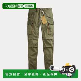 自营欧洲直邮RalphLauren拉夫劳伦 RRL紧身弹力工装裤休闲裤