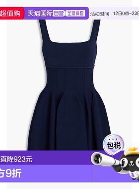 1h可退 香港直邮Simkhai 女士 Elektra 褶裥弹性针织迷你连衣裙 2