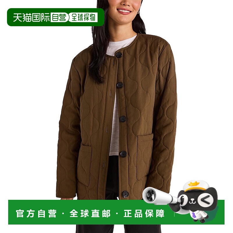 自营Bella Dahl绗缝夹克-绿色 美国奥莱直发