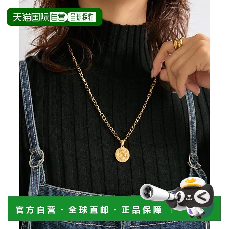 日本直邮RIVE DROITE 【R.good(艾尔 句点古德)】硬币长项链礼物