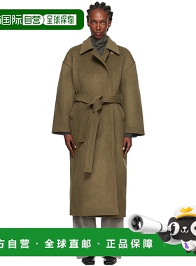 1h可退 香港直邮潮奢 Our Legacy 女士 绿色 Court 大衣 W4251CD