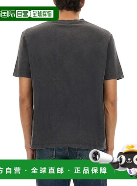 香港直邮BALMAIN 男士T恤 FH1EG000BC72YGD AW2025 灰色 T-Shirt