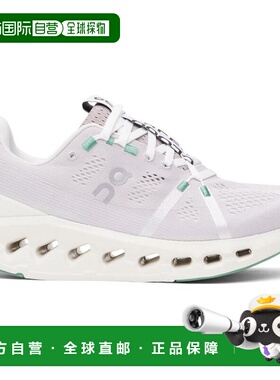 1h可退 【美国直邮】On 米色 & 紫色 Cloudsurfer 运动鞋昂跑