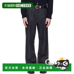 香港直邮Thom Browne 汤姆 布朗 男士 海军蓝 Selvedge Denim 5-P