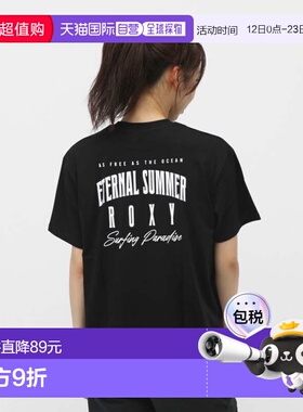 日本直邮ROXY 2025春夏女士冲浪半袖T恤 MORNING SUNSHINE RST252