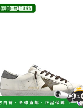1h可退 香港直邮潮奢 GOLDEN GOOSE 男士 系带低帮休闲鞋 GMF0010