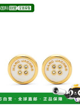 香港直邮MARC JACOBS 女士耳饰 黄色 2R4JER001J35109 配饰AW2025