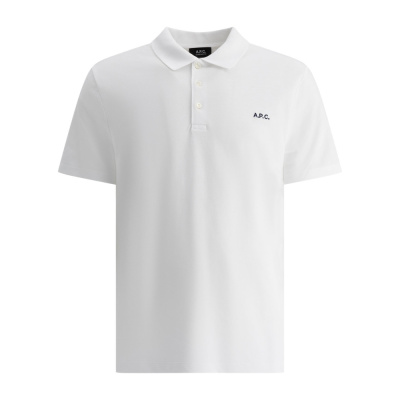 香港直邮A.P.C. 男士T恤 COGWZH26342AAB SS2025 白色 Carter pol