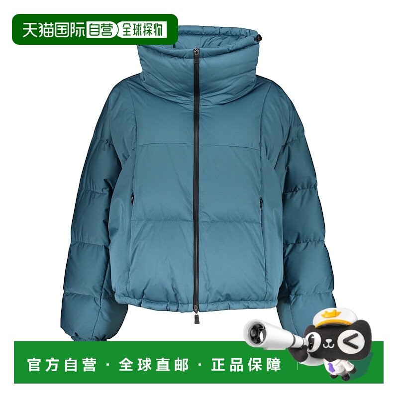 香港直邮HERNO 女士外套 PI00291DL125429217 AW2023 蓝色 连帽羽