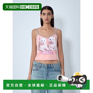 香港直邮Diesel 迪赛 女士 T-Top-R2 上衣 A196150HQAH背心