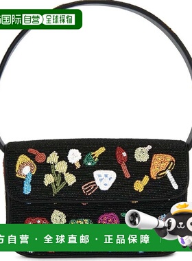 自营Staud Women's Tommy Beaded Bag - shroomscape 美国奥莱直