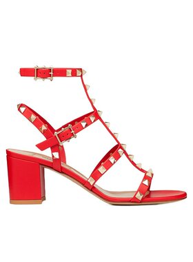 Valentino logo高跟凉鞋 UW2S0491VBP