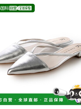 日本直邮FABIO RUSCONI 系带穆勒鞋 [FA933BW021948] 女鞋黑色