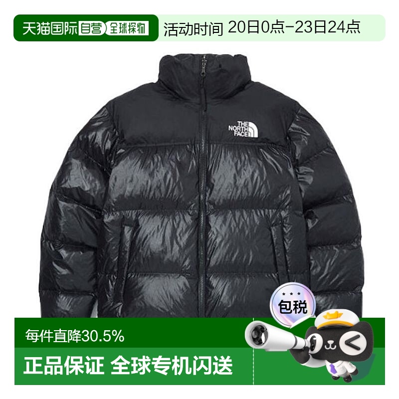 韩国直邮TheNorthFace北面男女同款立领羽绒服保暖外套秋冬黑色