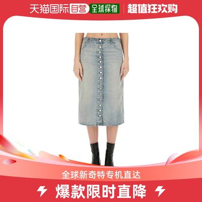 香港直邮COURREGES 女士半身裙 124DJU155DE00167011