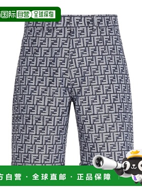 香港直邮Fendi 徽标短裤 FLP307AMZ3休闲裤