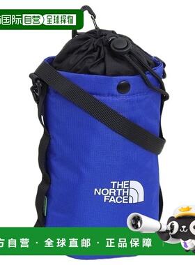 日本直邮The North Face 包男士女士水壶包宝蓝色多瓶吊带 NN2PQ0