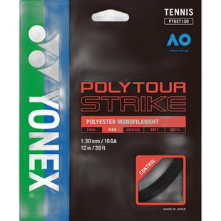 日本直邮Yonex Polytour Strike 130 硬网球肠线网球肠 PTGST130-
