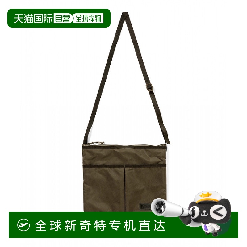 1h可退 韩国直邮thisisneverthat  单肩包棕色