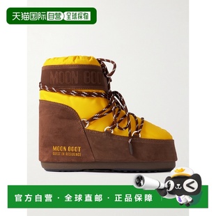 月亮靴 boot 女士 Guest 1h可退 低帮山羊皮边雪 香港直邮moon