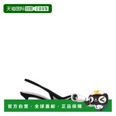 Panels 1h可退 黑色露跟尖头 女士 Gia 香港直邮潮奢 AQUAZZURA