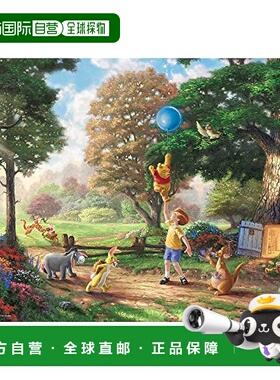 【日本直邮】Tenyo1000片艺术益智拼图玩具小熊维尼251x73.5cm