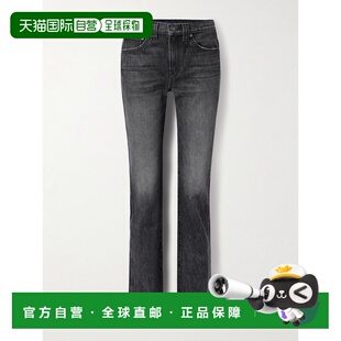 高腰直筒牛仔裤 1h可退 Farley 女士 1181924 香港直邮KHAITE