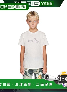 1h可退 香港直邮潮奢 Erl 女童 白色 Venice 儿童 T 恤童装 ERL06
