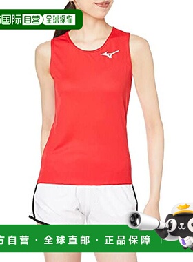 【日本直邮】Mizuno美津浓陆上田径运动衫女式L红色 U2MA0252上衣