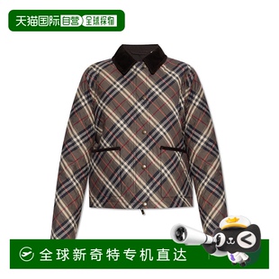 1h可退 8110384C3170MOSSBROWNINKGRE 香港直邮BURBERRY 女士夹克