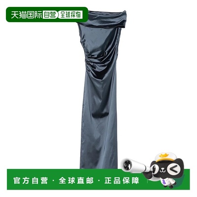 1h可退 香港直邮MAX MARA 女士连衣裙 OPACO549014 AW2025 蓝色 M