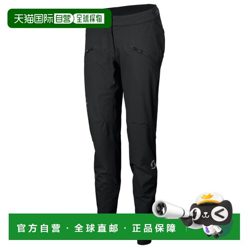 欧洲直邮SCOTT 女士户外软壳裤 CO 黑色休闲裤 1552341BLACK