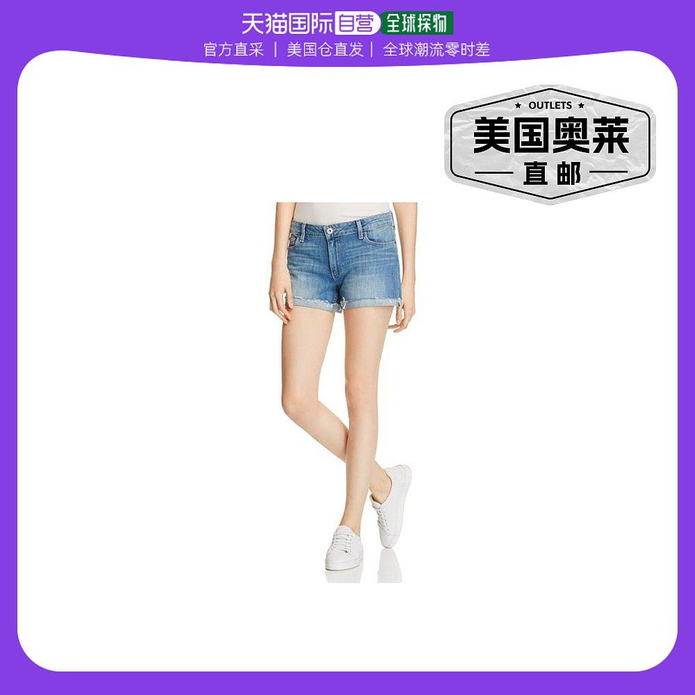 paigeJimmy Jimmy 女式弹力高腰牛仔短裤 - raylee 【美国奥莱】