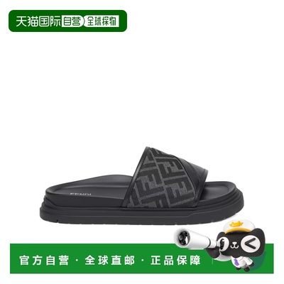 香港直邮Fendi Diagonal FF提花凉拖 7X1674AF5T拖鞋