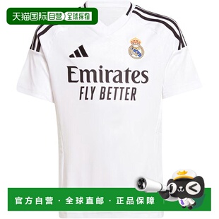 日本直邮adidas SS24 REAL MADRID 24/25 HOME JERSEY KIDS 皇家