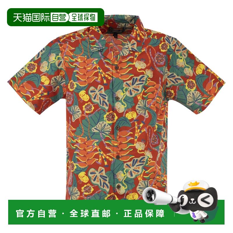 1h可退 香港直邮Patagonia 巴塔哥尼亚 男士 热带印花短袖衬衫 52