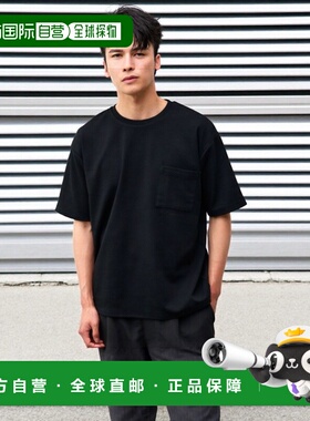 1h可退 日本直邮AZUL BY MOUSSY男女同款刺绣口袋T恤 251HSB80382