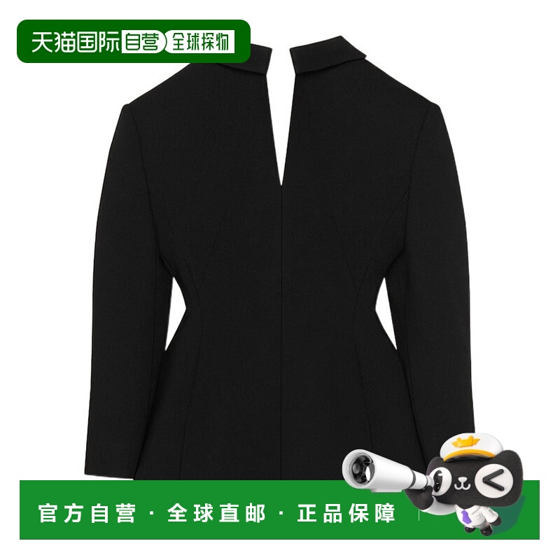 1h可退 香港直邮GIVENCHY 女士西服 BW30MG167R001 SS2025 黑色