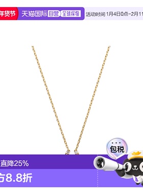 日本直邮Vendome Aoyama新款18K黄金钻石人气款马蹄项链AGVN64044