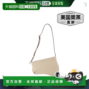 自营迷你曲线流浪包 - Manu Atelier - 象牙色 - 皮革 - 米色 【