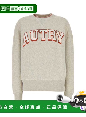 1h可退 香港直邮AUTRY 女士 MAIN WOM 混纺浅灰色棉质运动衫 SWPW