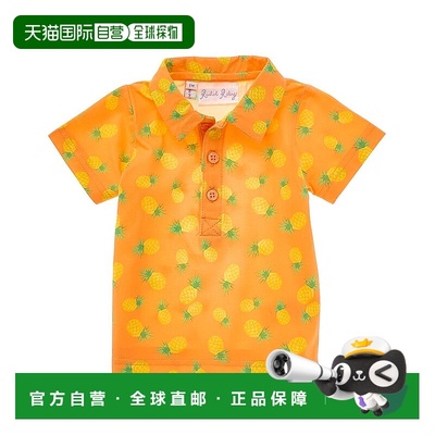 自营 Rachel Riley Pineapple Polo Shirt - multi 美国奥莱直发