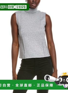 自营Vince Camuto Turtleneck Top - gray 美国奥莱直发