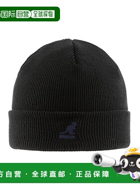韩国直邮kangol Kangol 2978BC BLACK/BLACK 袖口拉链式腈纶帽
