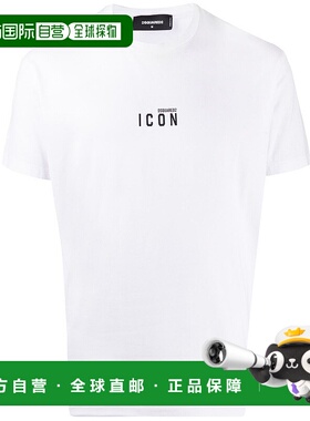 香港直邮Dsquared2 二次方 男士 Icon 印花直筒T恤 S79GC0010S230