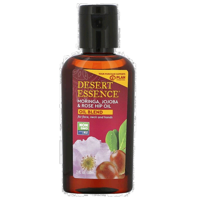香港直邮Desert Essence荷荷巴油玫瑰果油沙漠精华辣木60ml正品