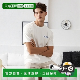 百搭 T恤SPRPE24M11高档舒适时尚 简约高级感 男士 韩国直邮SPAO