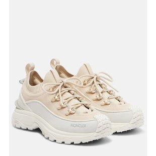 潮奢 Moncler 盟可睐 女士 Trailgrip Lite3 牛巴革绒面革运动鞋