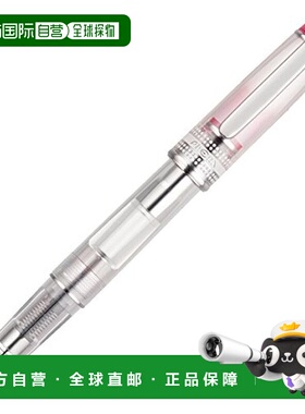 【日本直邮】PilOt百乐 钢笔 Prera 中字透明红色身 FPRN-350R-TR